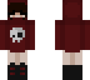 skull hoodie
