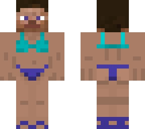 steve in a bikini