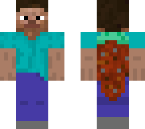 steve with cape + headphones
