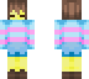 strawolive's frisk undertale skin