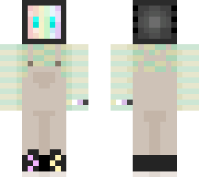 tv head (rainbow screen)