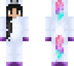 unicorn girl - black hair