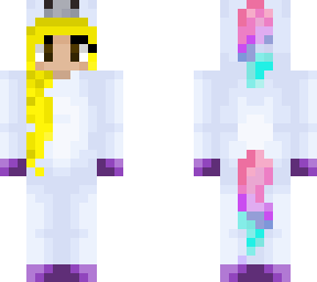 unicorn girl - blonde hair