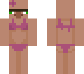 villager in bikini!!