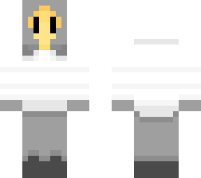 white winter coat