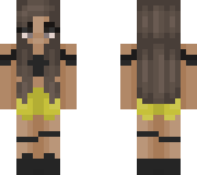 yellow shorts