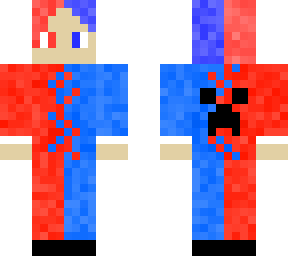anime fire and ice skin