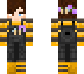 bee overalls techno support ribbon