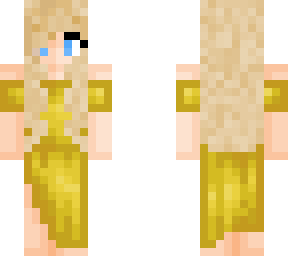 blonde party dress girl