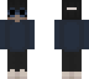 blue shirt boy [glasses]