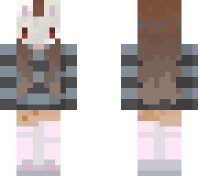 bunny mask girl