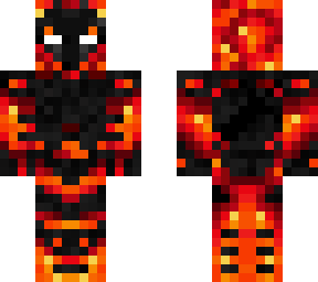 burning skeleton