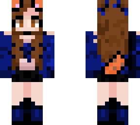 chica castaa azul (zorro)