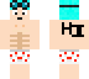 dantdm beach blue hair