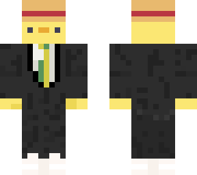 duck in suit