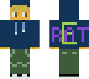 e-rat official minecraft skin improved
