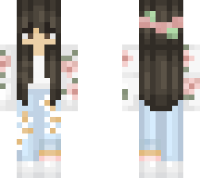 flower girl w/ brown hair