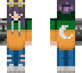girl with green and orange hoodie pt 2