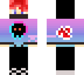 gradient skin with akatsuki (?techno support version?)