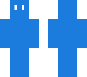 just blue
