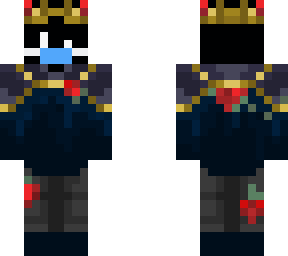 king flint with a mask becuase he's covid safe