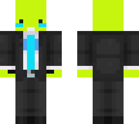 lime business axolotl (blue accent version)