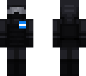 my skin in a fbi suit, with a mask