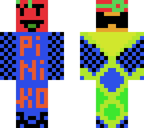 new skin of pinikoo yt made by me and ya my first vid is gonna be with this skin