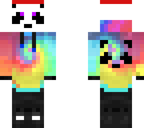 panda tie dye