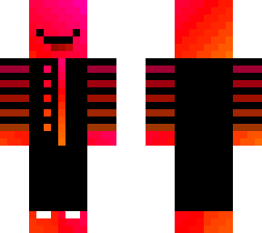 pink-orange slime in suite