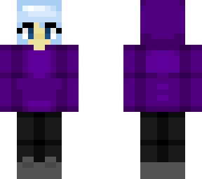 purple hoodie