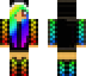 rainbow girl