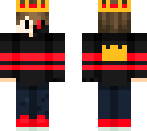 red stained king