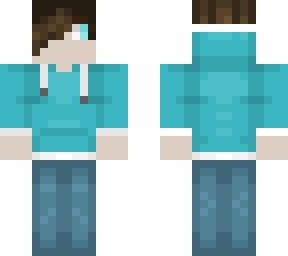 shy boy with hodie