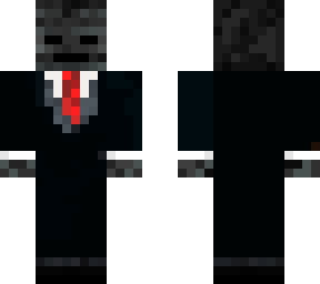 wither skeleton with a suit