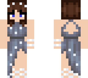 zahm in a dress