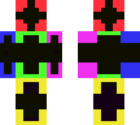 a colourful skin.