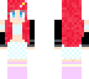 aesthetic minecraft girl skin