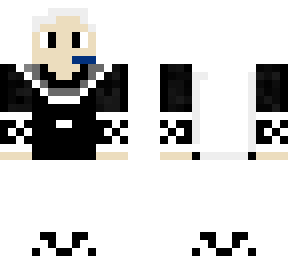 agent with white hair
