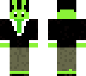 alien in a suit