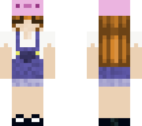 axolotl hat girl