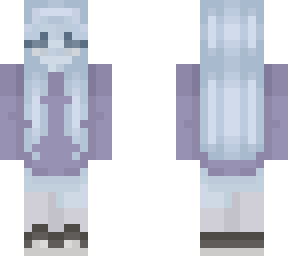 blue girl