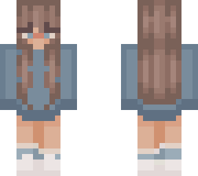 blue girl