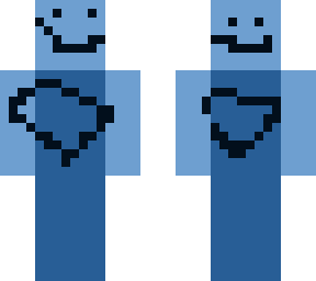 blue slime happy guy