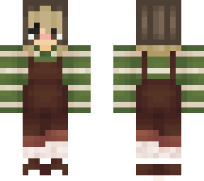 brown overalls