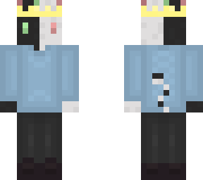 c!ranboo with blue sweater!!