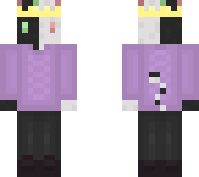 c!ranboo with purple sweater!
