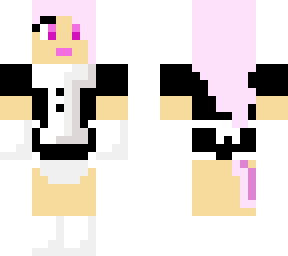 cat girl in maid outfit