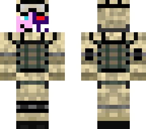 corrupted furry soldier (soldier) (fox)