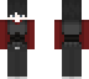 corset non-binary female man dark academia blood red shirt short hair black hair